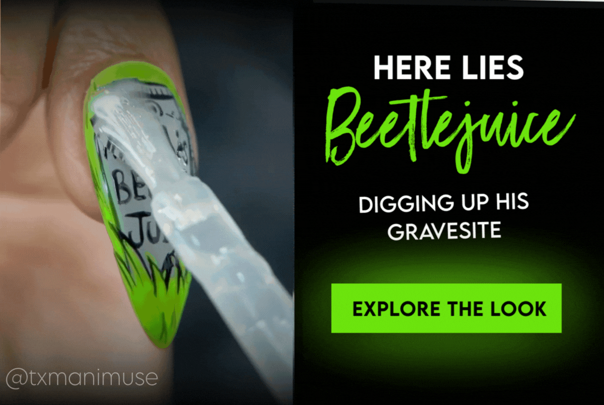 HERE LIES BEETLEJUICE