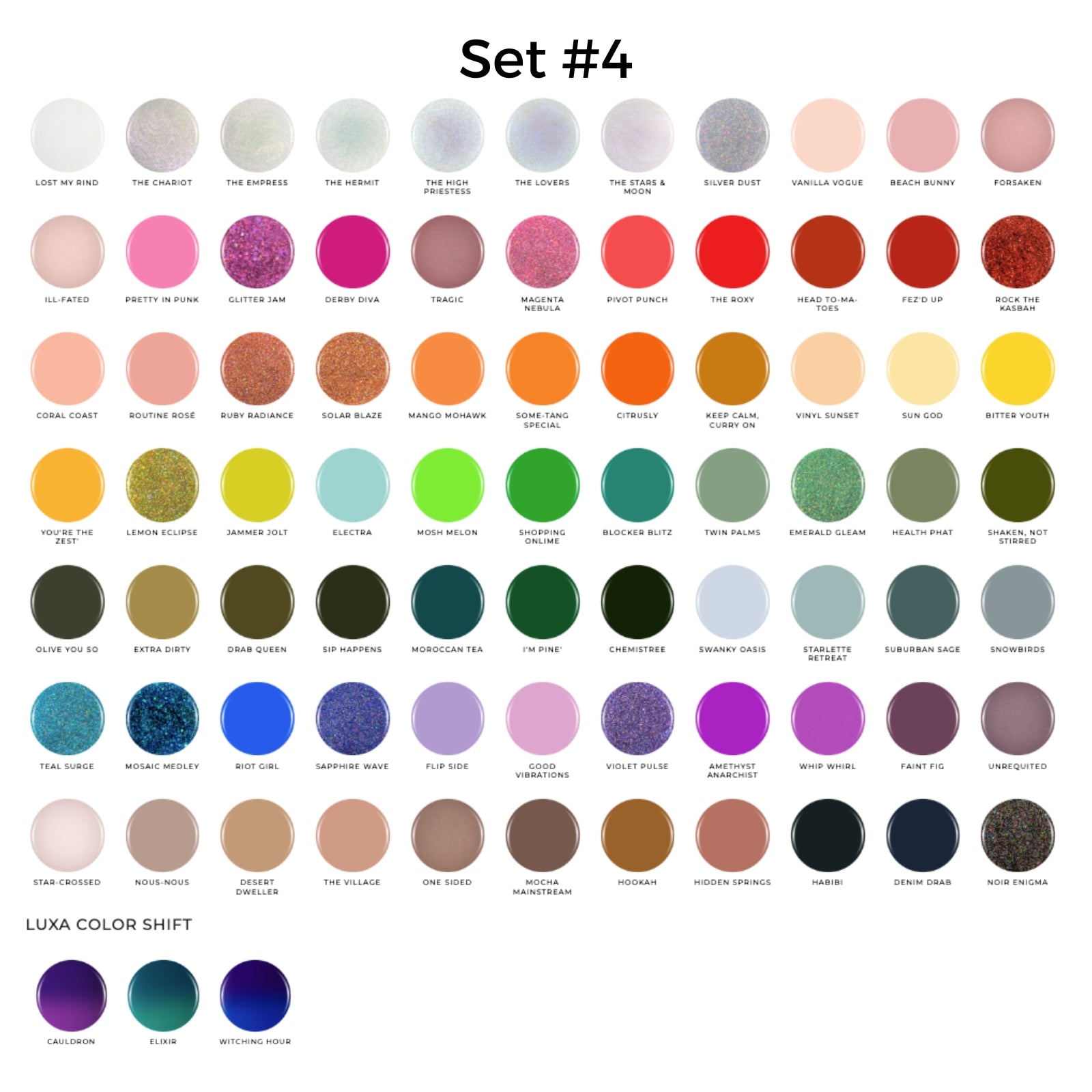 Luxa Gel Colors - Complete Collection