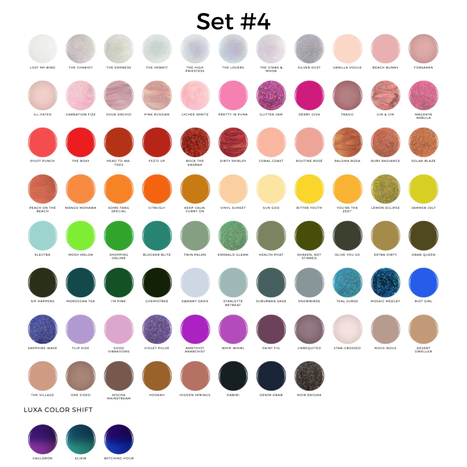 Luxa Gel Colors - Complete Collection