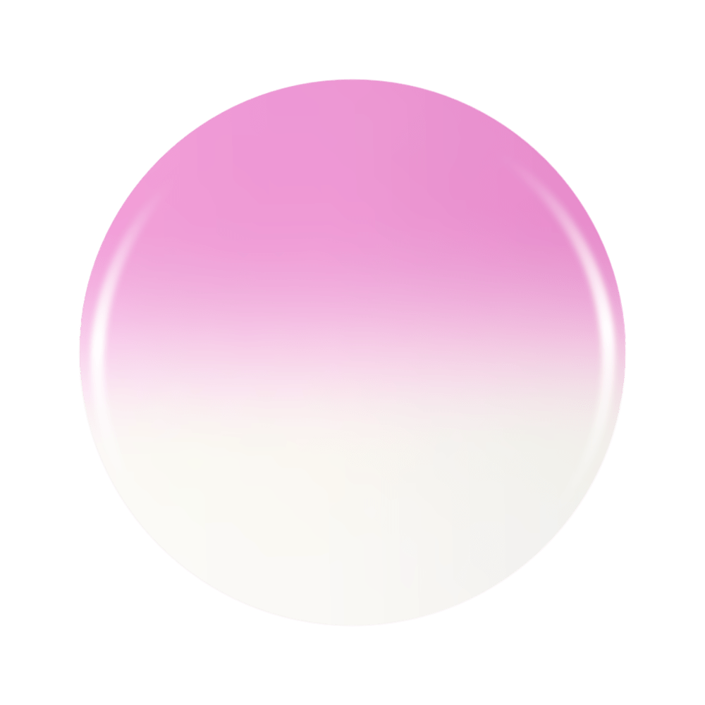 Floral Creme: Lily White & Peony Pink Temperature Color Shifting Gel Nail Polish