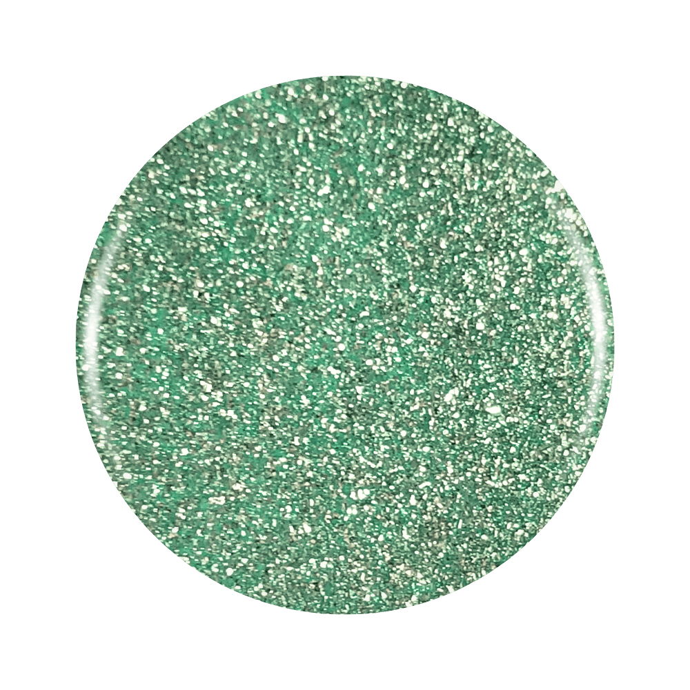 London: Sea Foam Green Glitter Gel Nail Polish