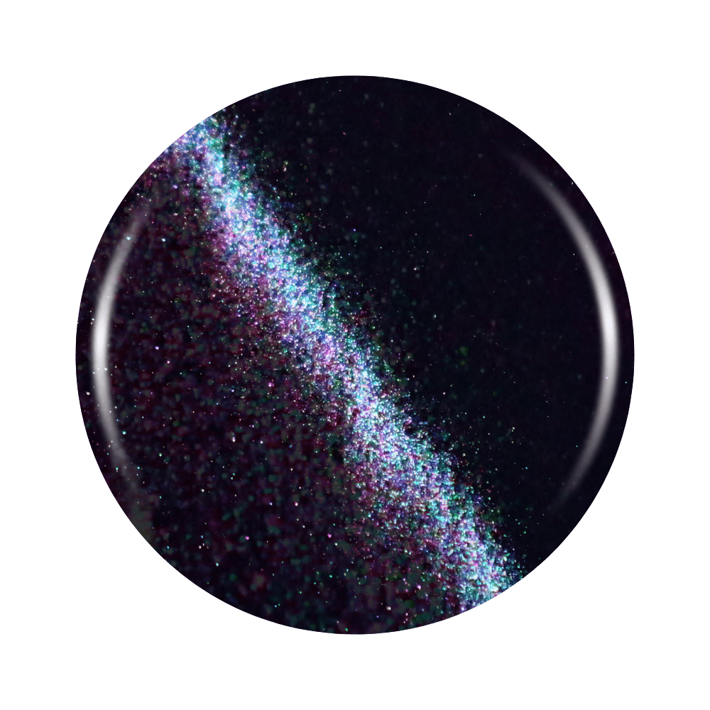 Dark Blue Cat's Eye Magnetic Gel Nail Polish: Cat's Eye No. 08 Gel Color Finish