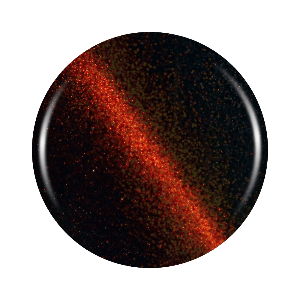 Black & Red Cat's Eye Gel Nail Polish: Cat's Eye No. 10 Gel Color Finish