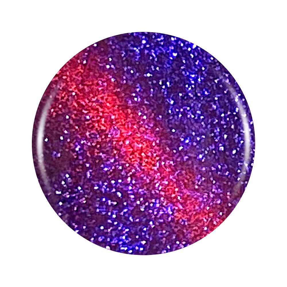 Purple & Pink Cat's Eye Shimmer Metallic Gel Nail Polish: Cat's Eye No. 15 Gel Color
