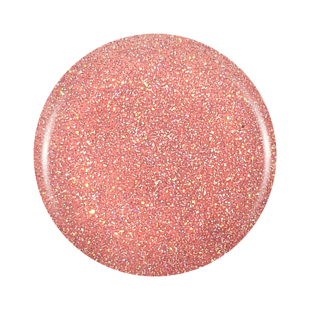 Petal Glimmer: Holo Jelly Coral Pink Sheer Gel Nail Polish