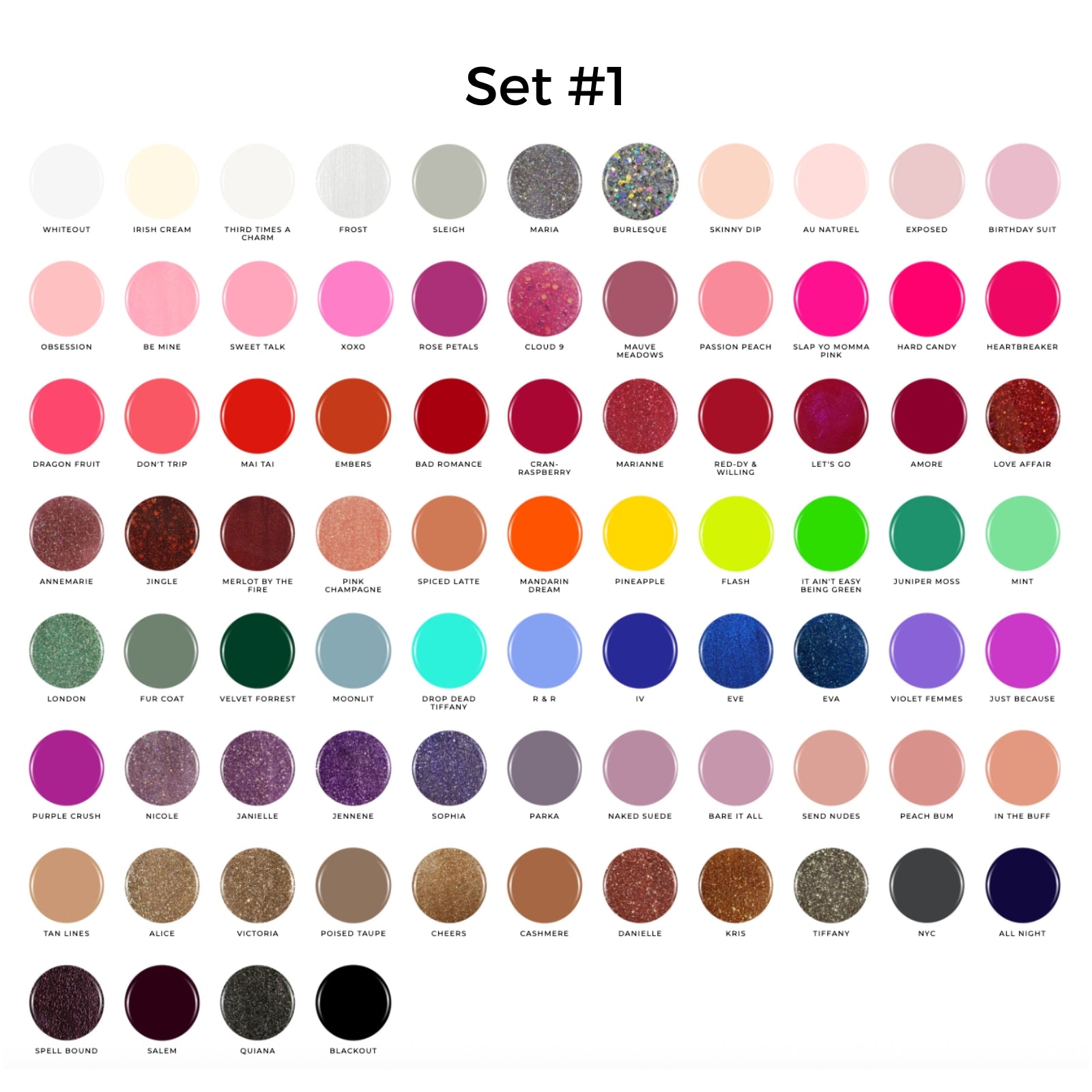 Luxa Gel Colors - Complete Collection