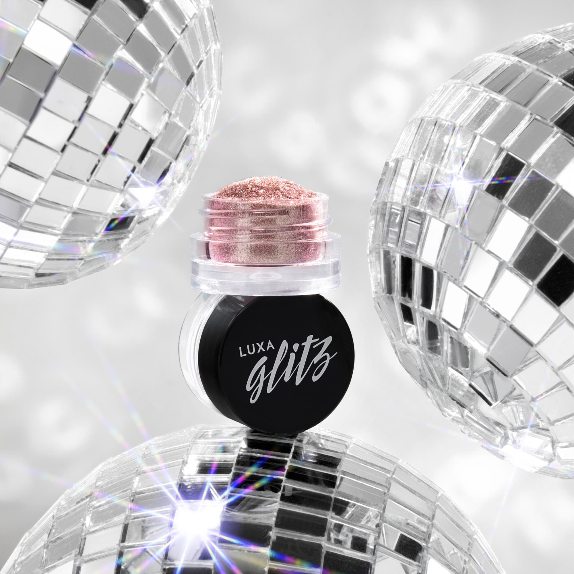 LUXA Disco Flash Glitz - Rustic Funk Jar