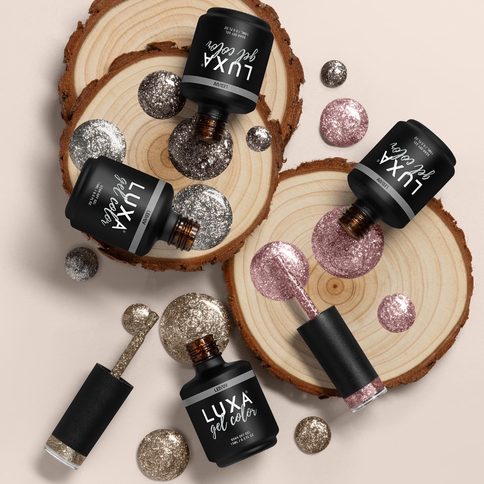 LUXA Gel Colors - Glam Collection