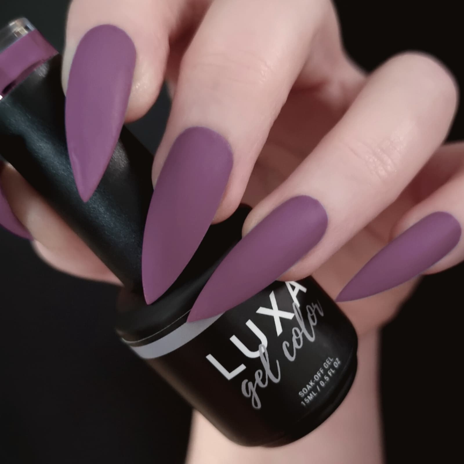 LUXA Gel Color - Faint Fig Matte