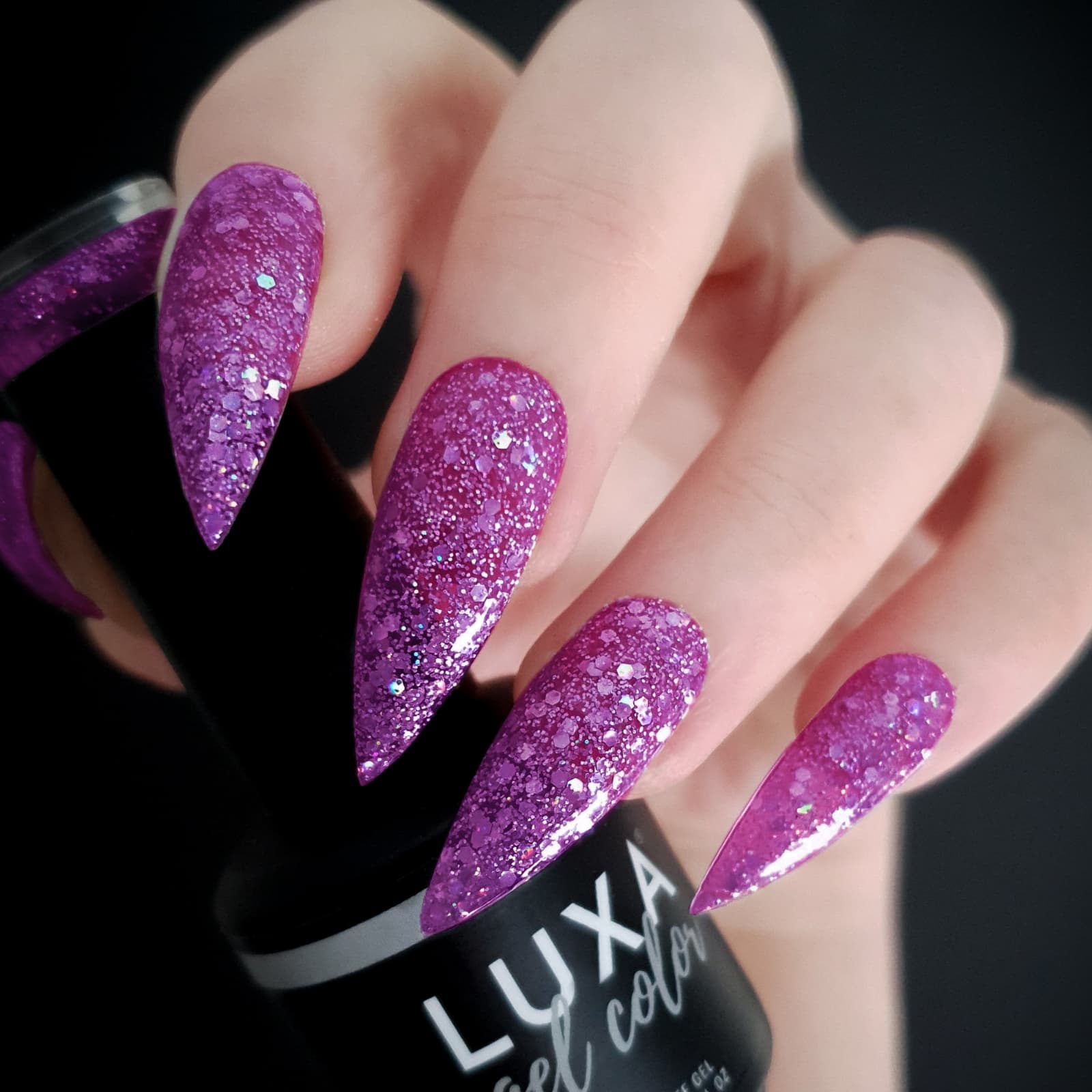 LUXA Gel Color - Glitter Jam Gloss