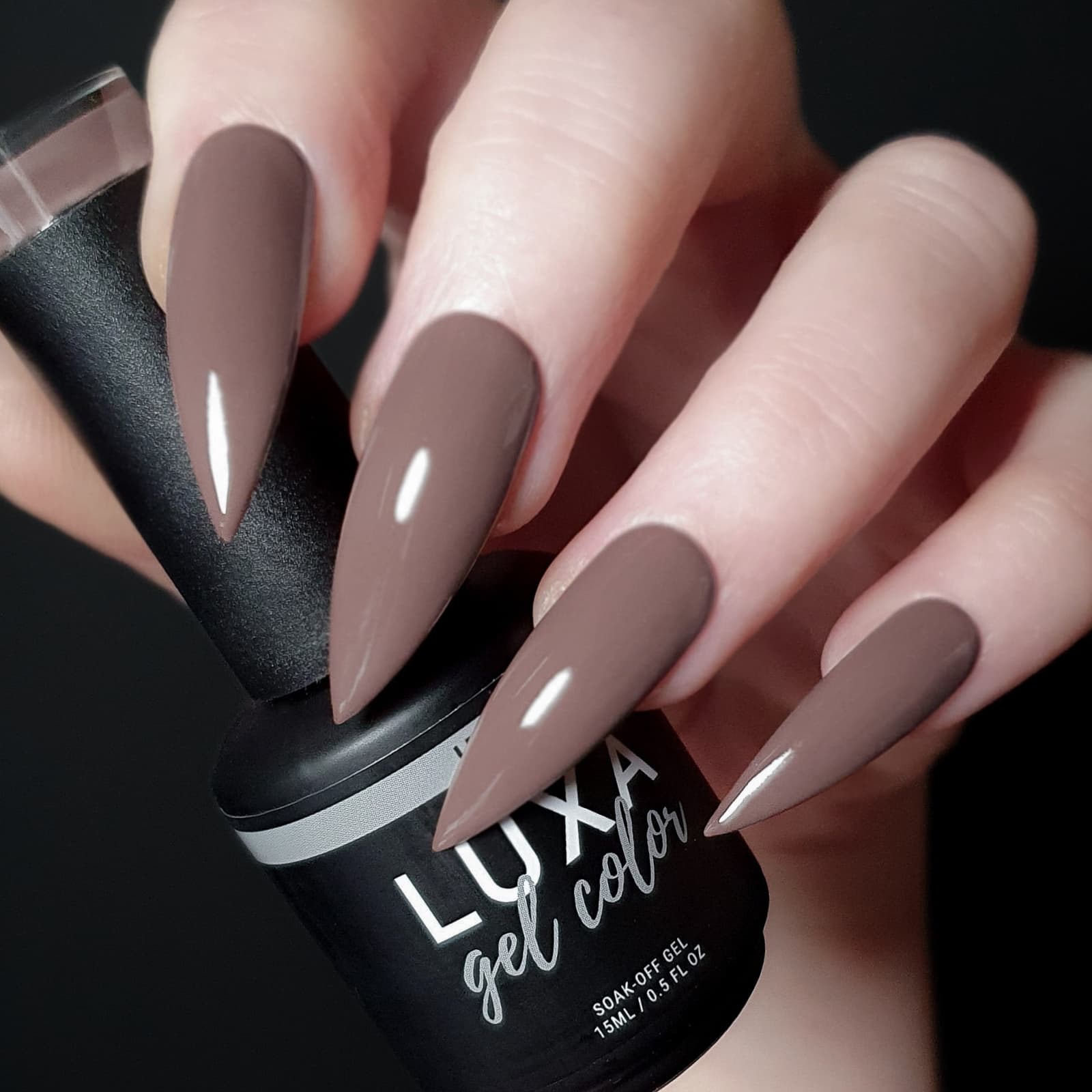 LUXA Gel Color - Mocha Mainstream Gloss
