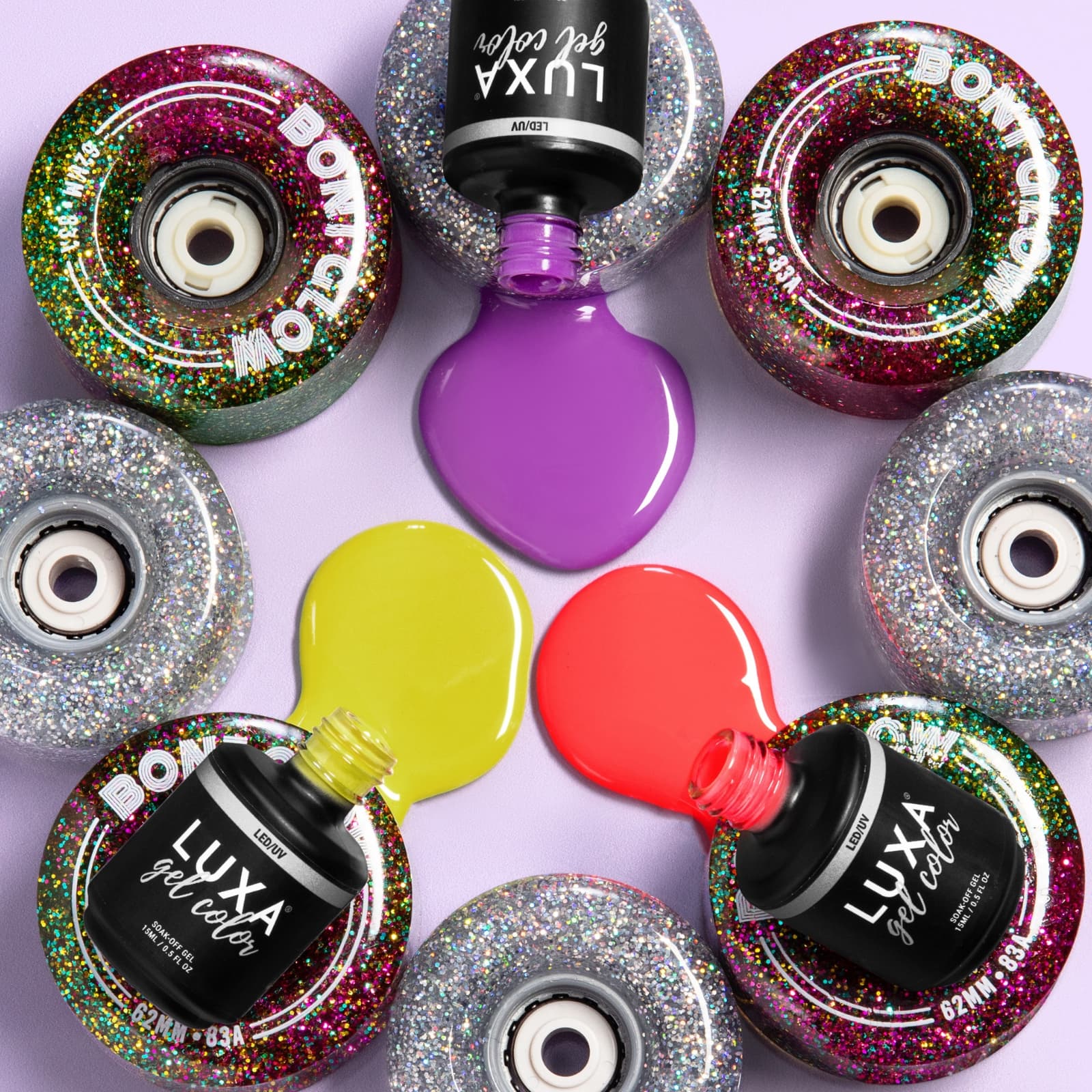 LUXA Gel Colors - Roller Revival Collection