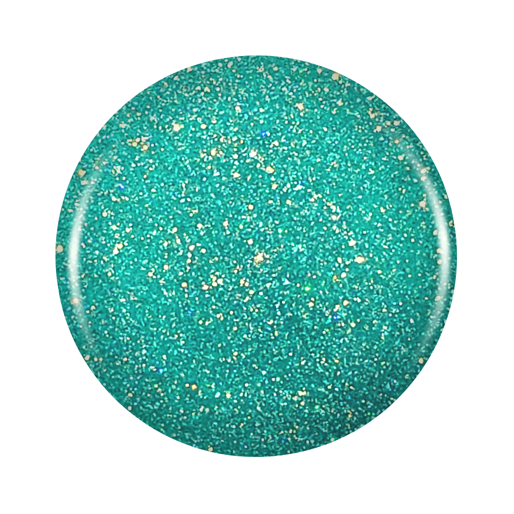 Twinkle Toes: Holo Jelly Green Sheer Gel Nail Polish
