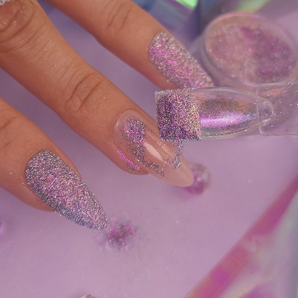 LUXA Glitz Swatch Video - Berry Chill