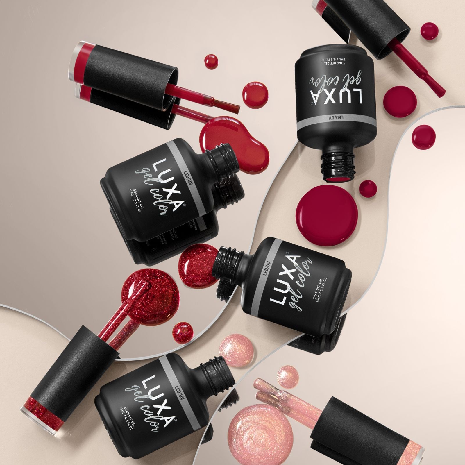 LUXA Gel Colors - Hearts & Tarts Collection
