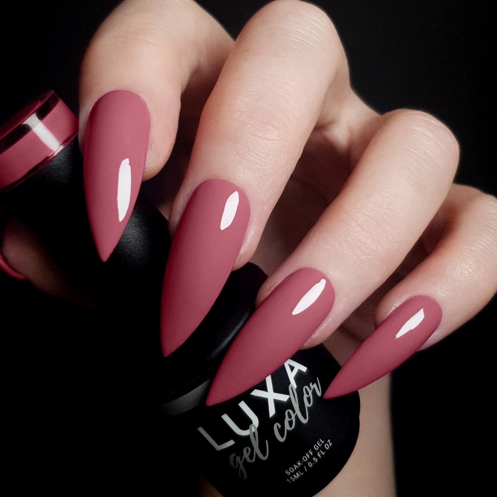 LUXA Gel Color - Mauve Meadows Shine