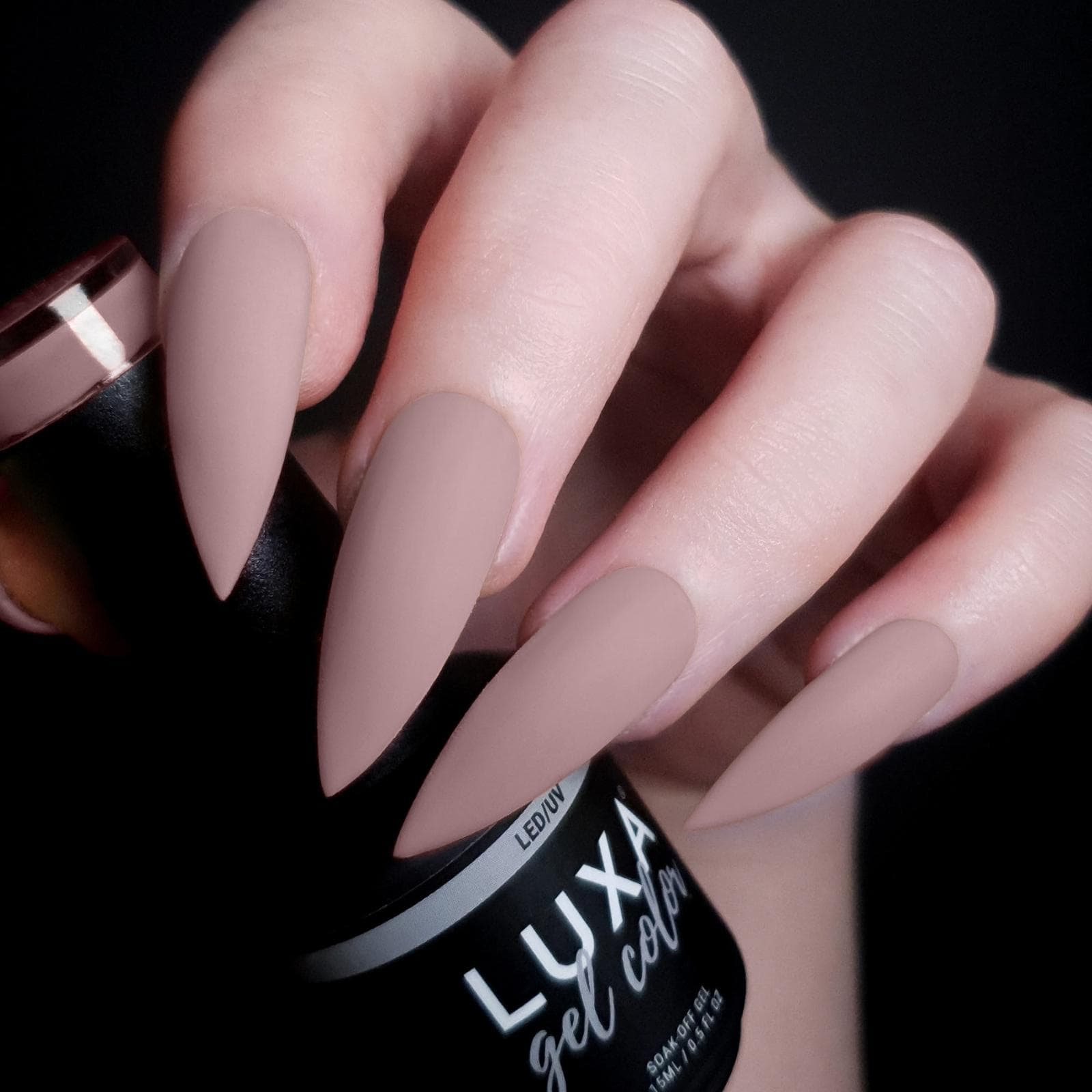 LUXA Gel Color - Naked Suede Matte