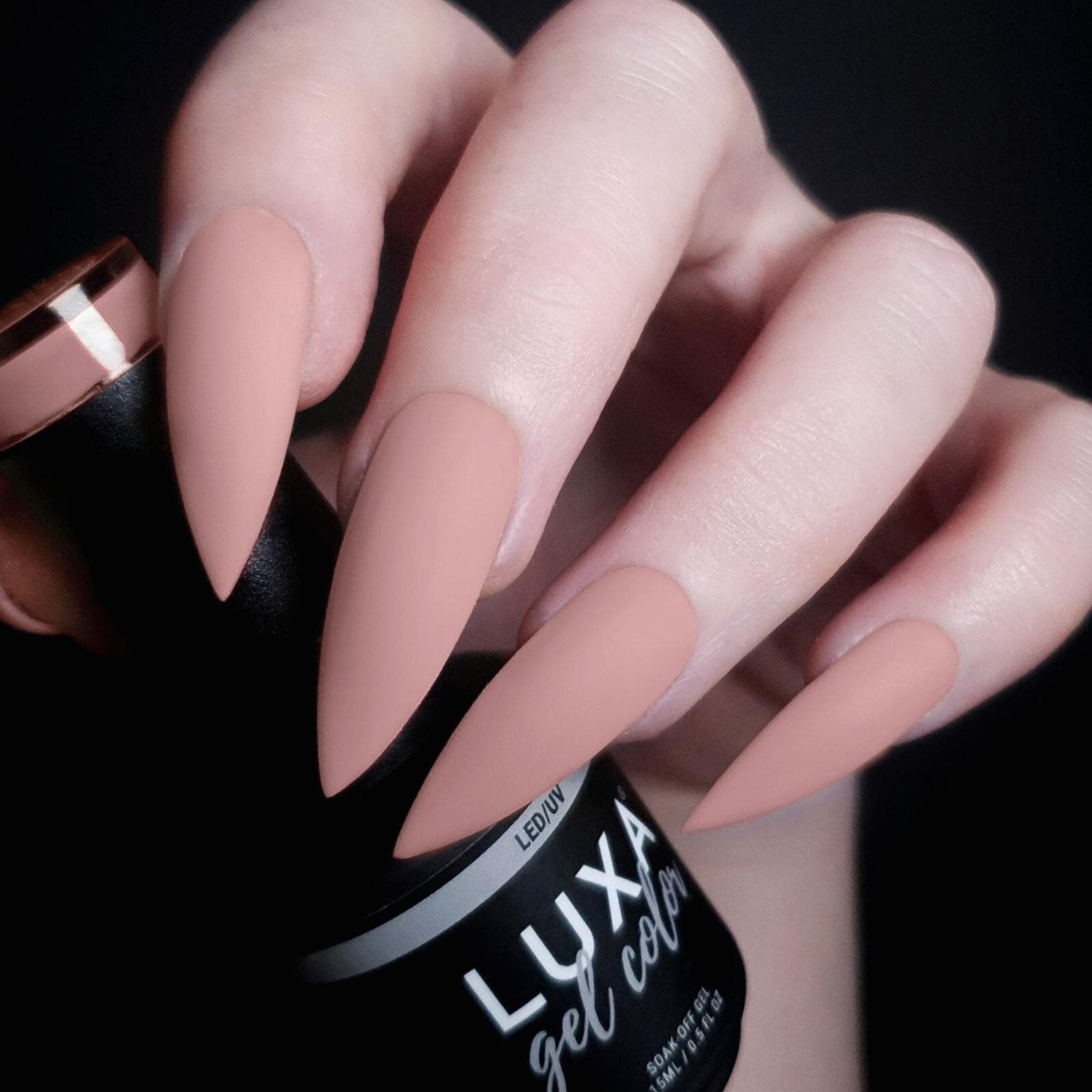 LUXA Gel Color - Peach Bum Matte