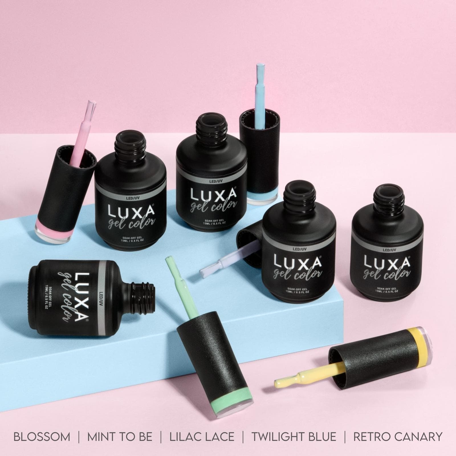 LUXA Gel Collection - Vintage Pastels