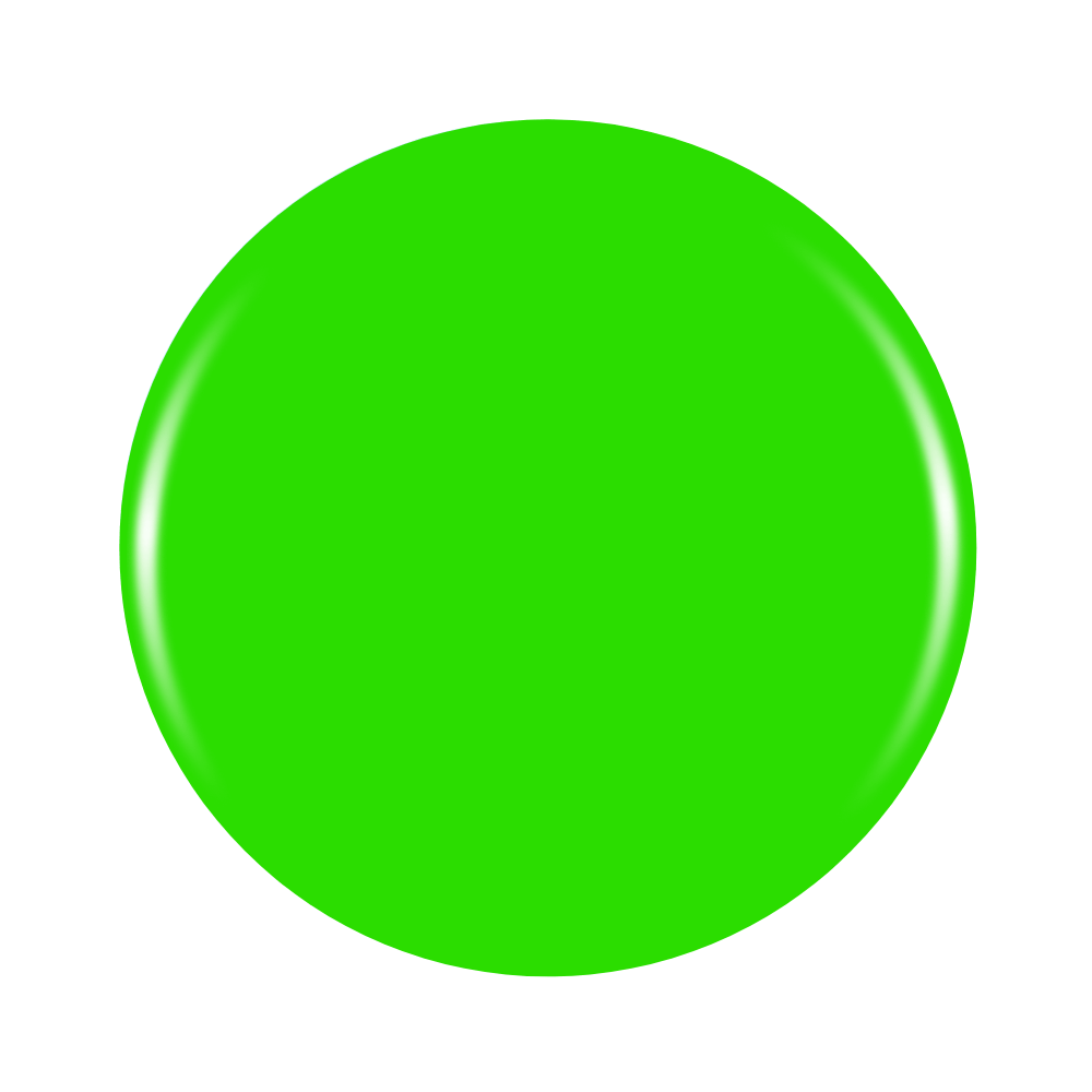 It Ain't Easy Being Green: Neon Lime Green Gel Nail Polish