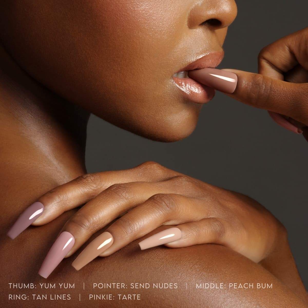 LUXA Gel Colors - Nudes Gradient