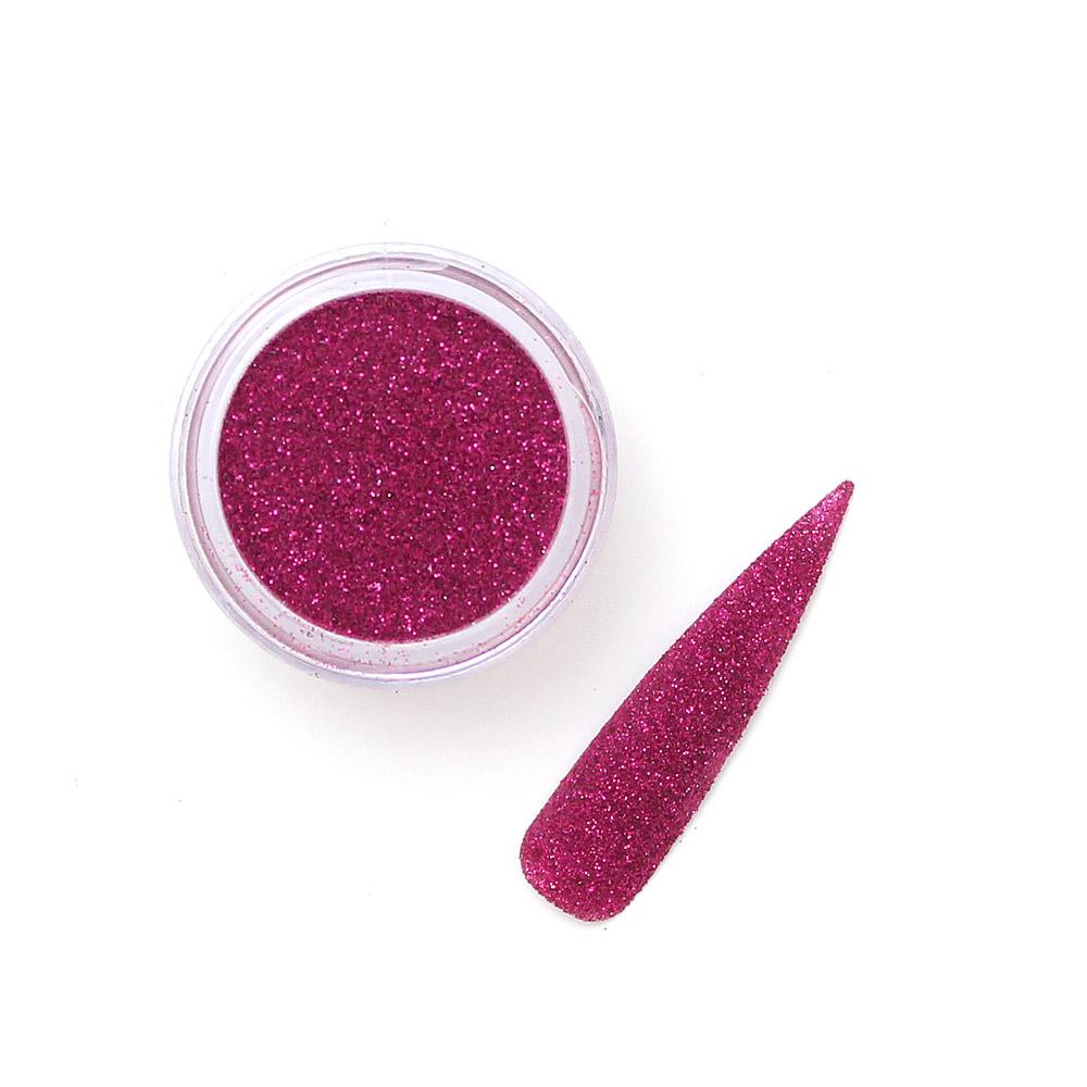 Magenta: Ultra Fine Metallic Magenta Pink Nail Glitter