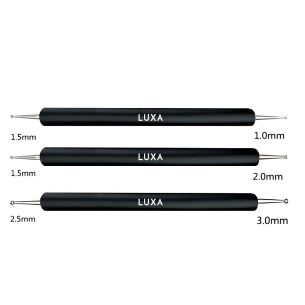 LUXA 3pc Dotting Tool Measurements