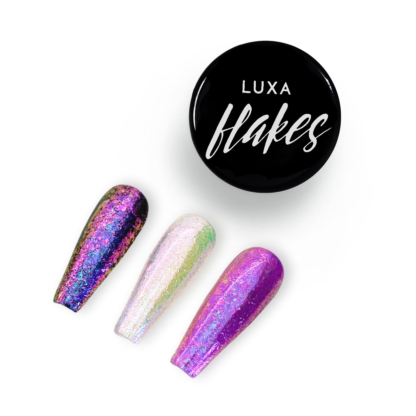 LUXA Pastel Flakes - Cupcake Sprinkle