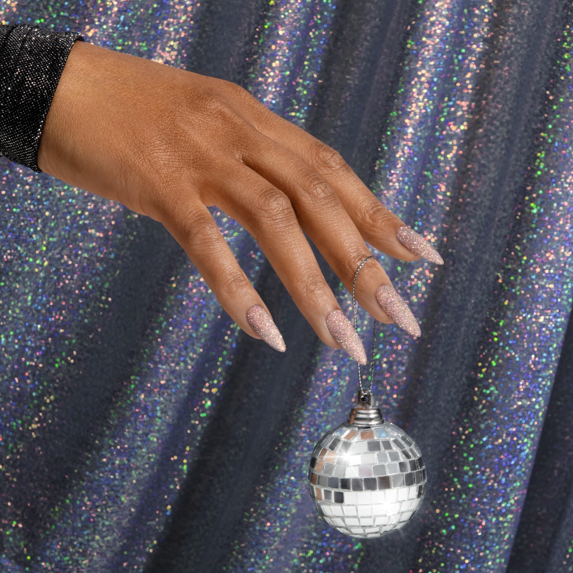 LUXA Disco Flash Glitz - Mirror Ball Hand