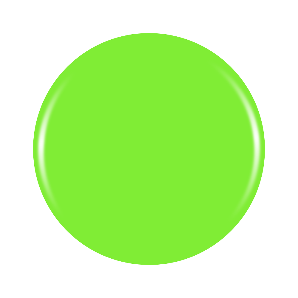 Mosh Melon: Neon Green Gel Nail Polish