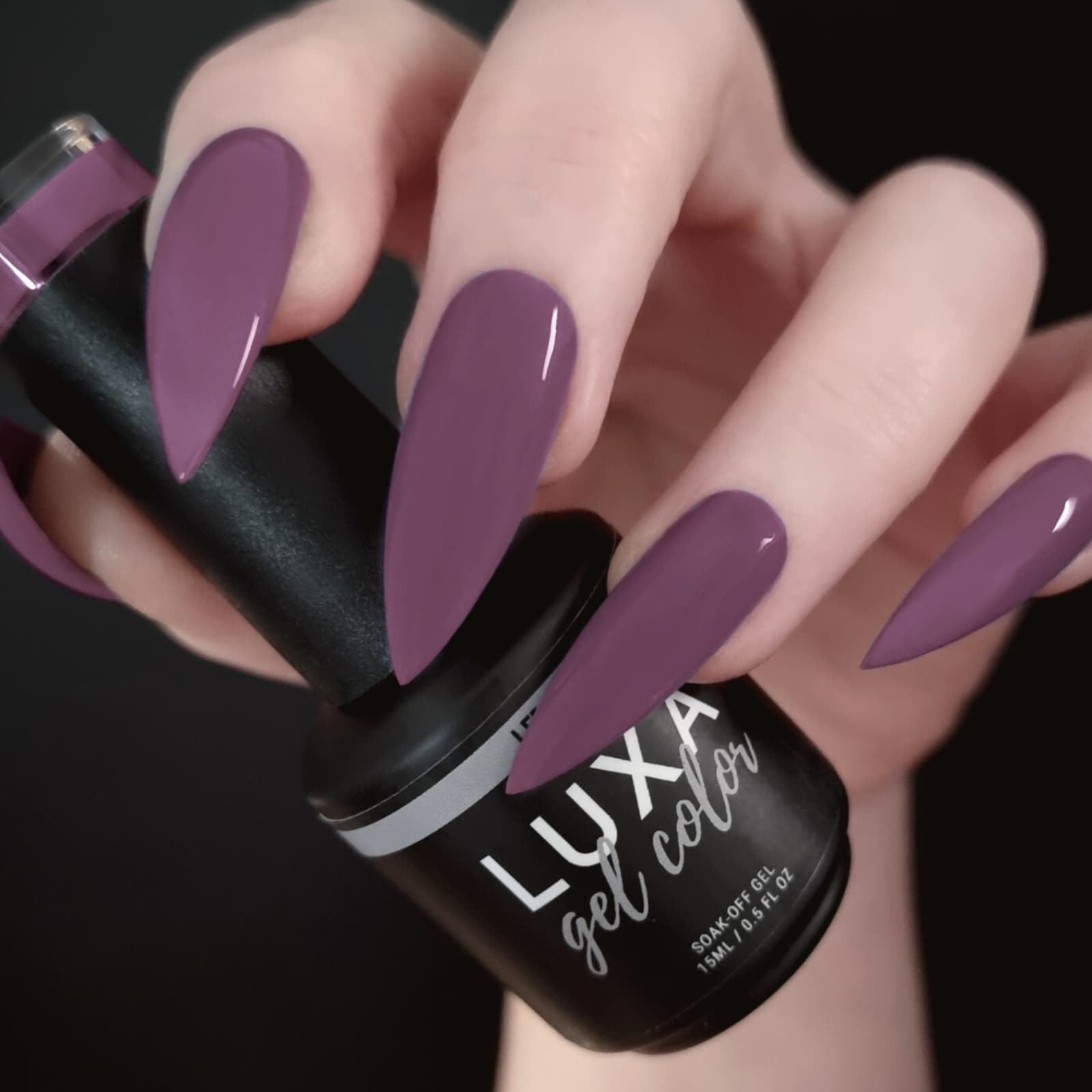 LUXA Gel Color - Faint Fig Gloss