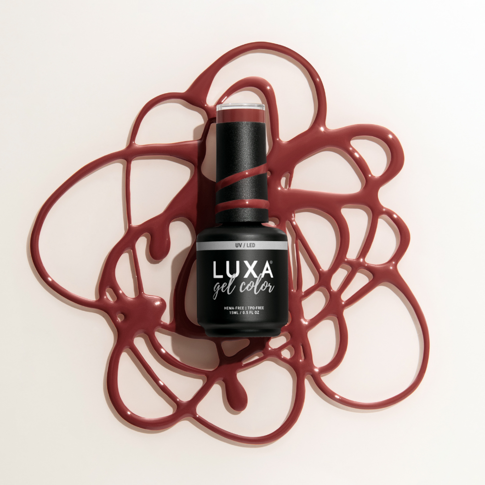 LUXA Gel Color - Whiskey Biz Bottle
