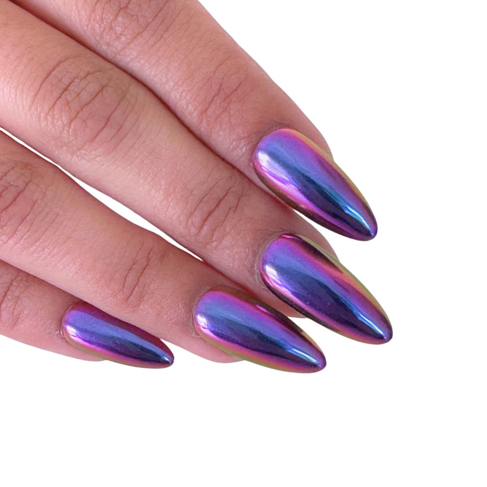 CYBER LILAC - NEON OIL SLICK