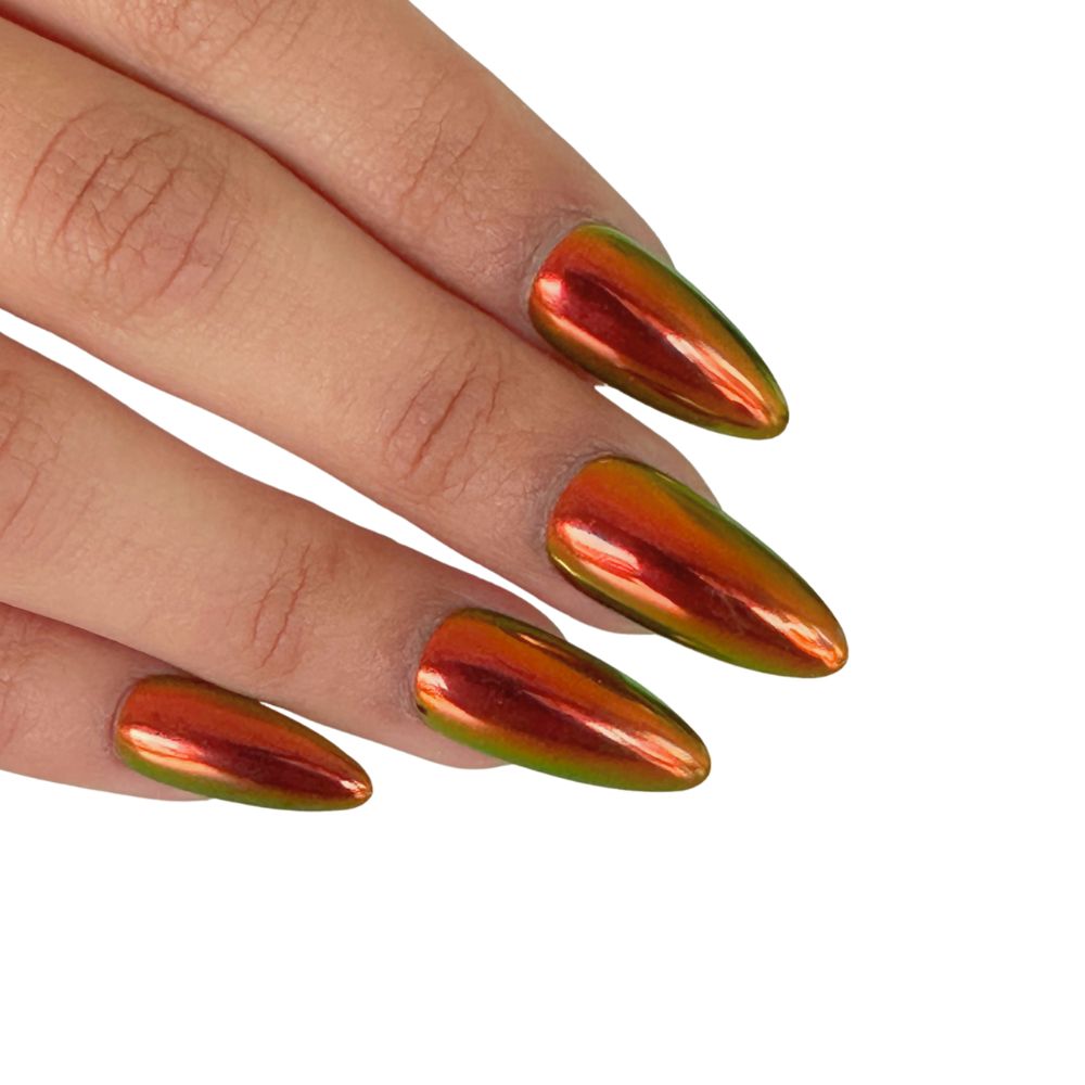 HEAT TREATMENT - NEON OIL SLICK