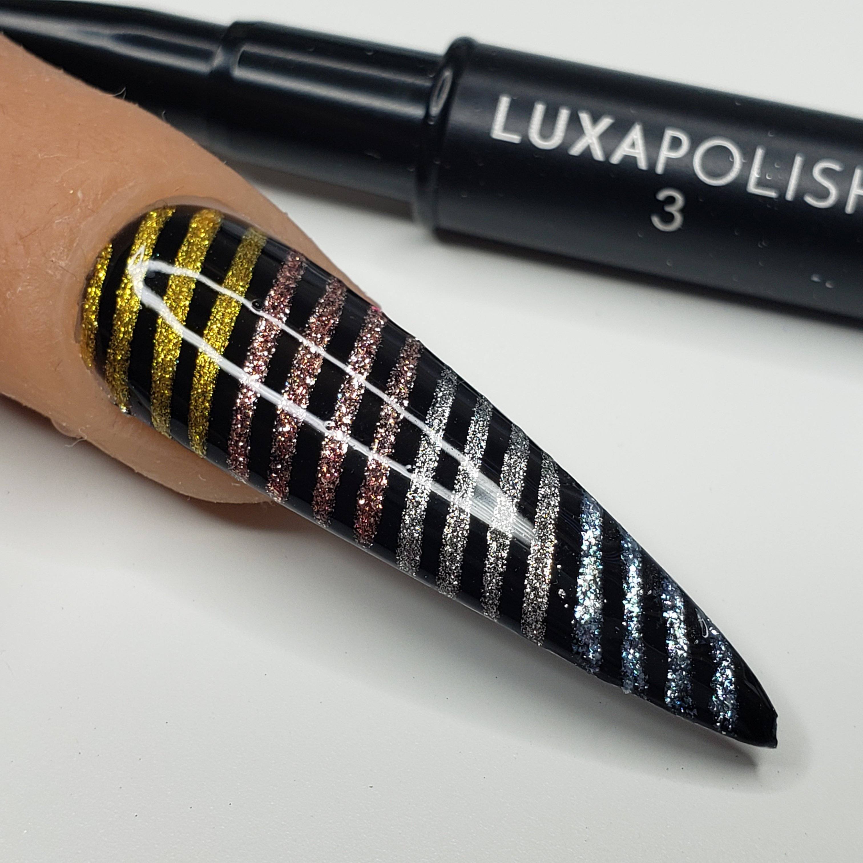 Metallic Gel Pod Set over Black