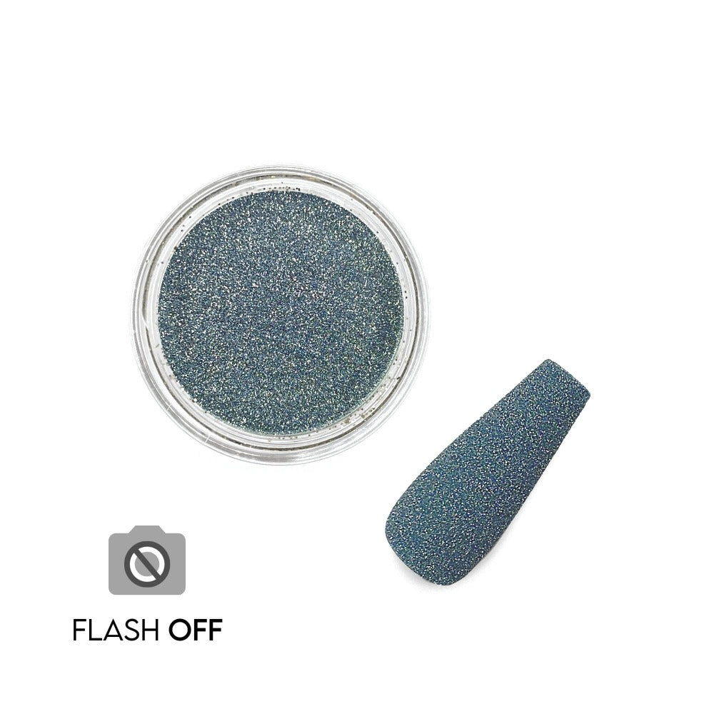 Flash Glitz - Aqua: Ultra Fine Sprakly Aqua Blue Nail Glitter