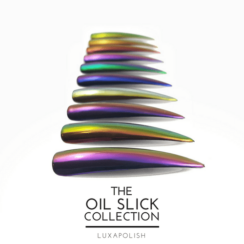 SET - OIL SLICK COLLECTION - LUXAPOLISH