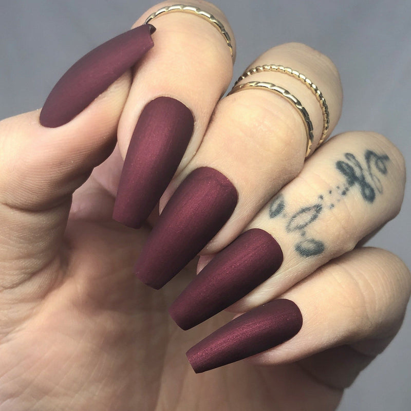 Maroon Nails Are Taking Over This Winter — Here Are 10 Ways To Wear Them