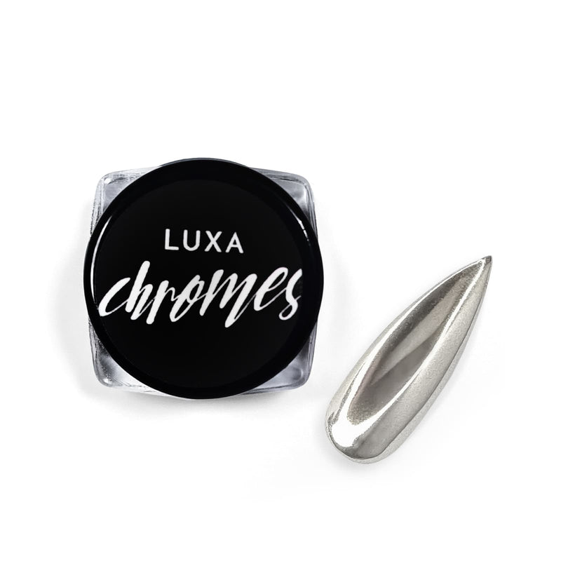 LUXA Chrome Swatch with Jar