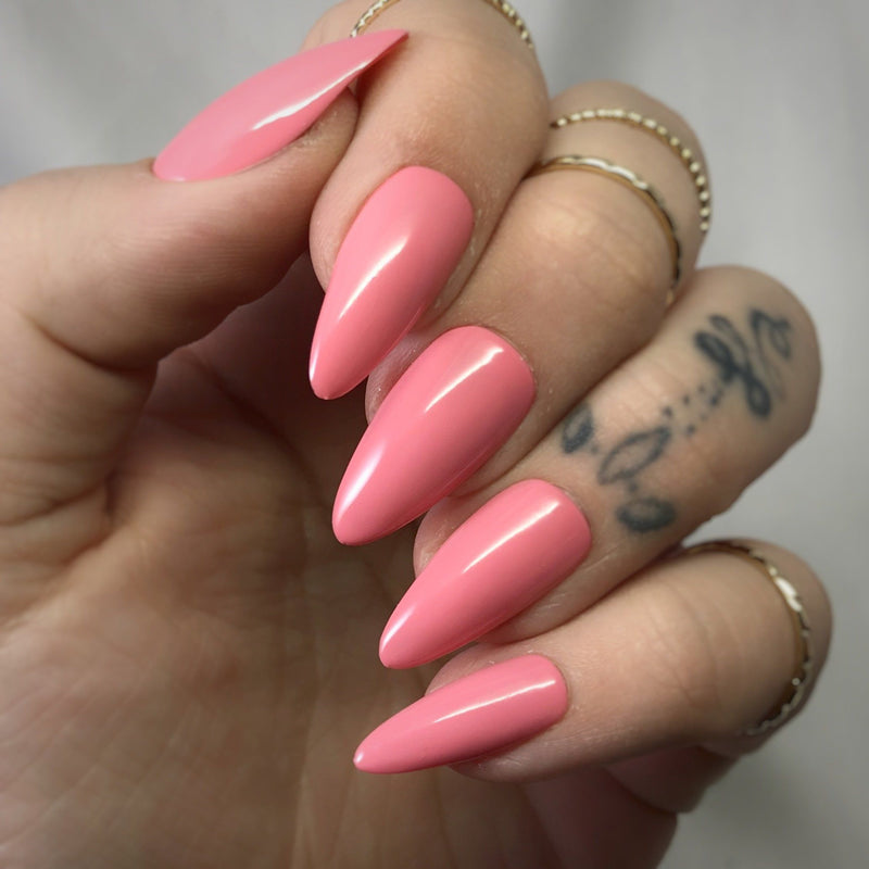 Semilac Pink Peach Milk 047 Hybrid UV Gel Polish 7ml - Pukka Nails