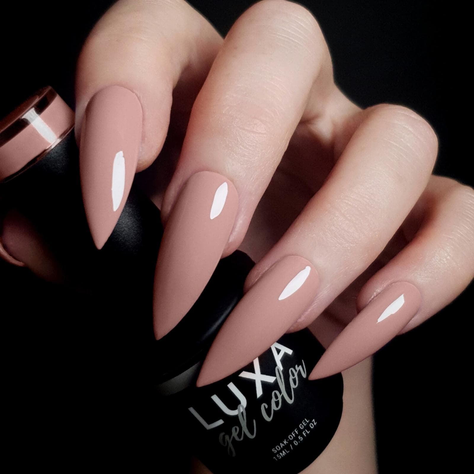 LUXA Gel Color - Peach Bum Shine