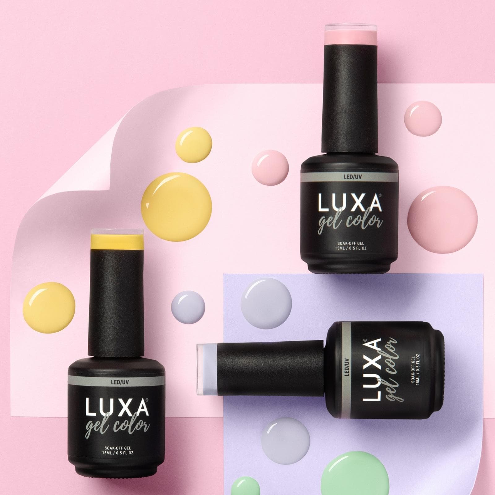 LUXA Gel Colors - Vintage Pastels Collection