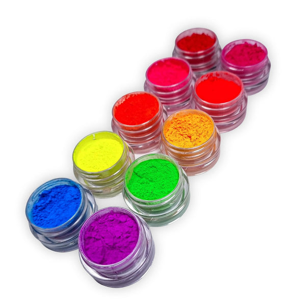 LUXA Nail Art - The Chronicles Neon Pigments Set