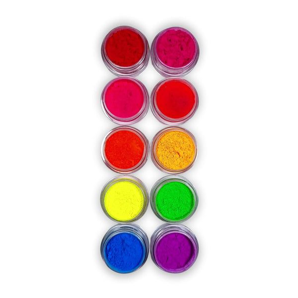 LUXA Nail Art - The Chronicles Neon Pigments Set
