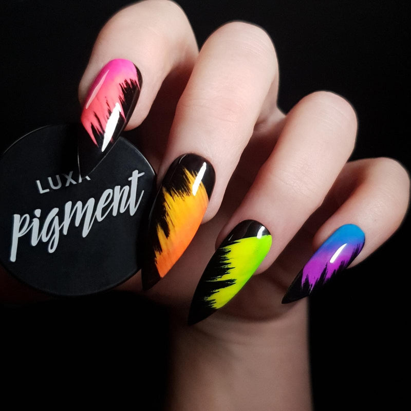 LUXA Neon Pigments - Swipe Art