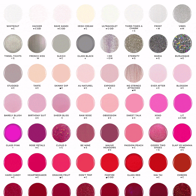 Shellac hotsell colors 2020