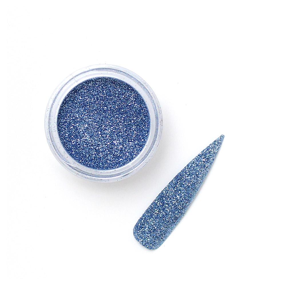 Dusty Denim - Micro Glitz: Ultra Fine Metallic Denim Blue Nail Glitter