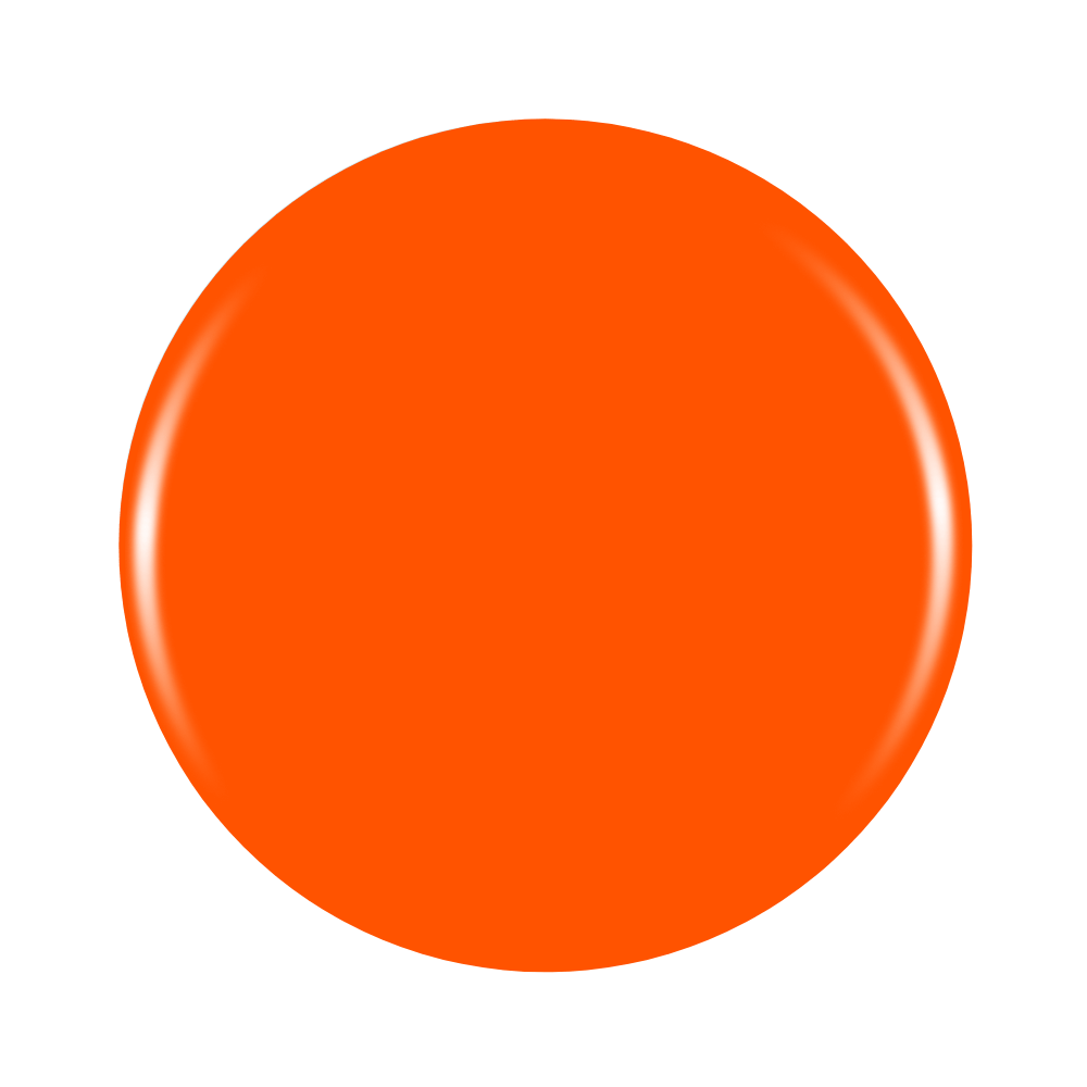 Mandarin Dream: Neon Orange Gel Nail Polish