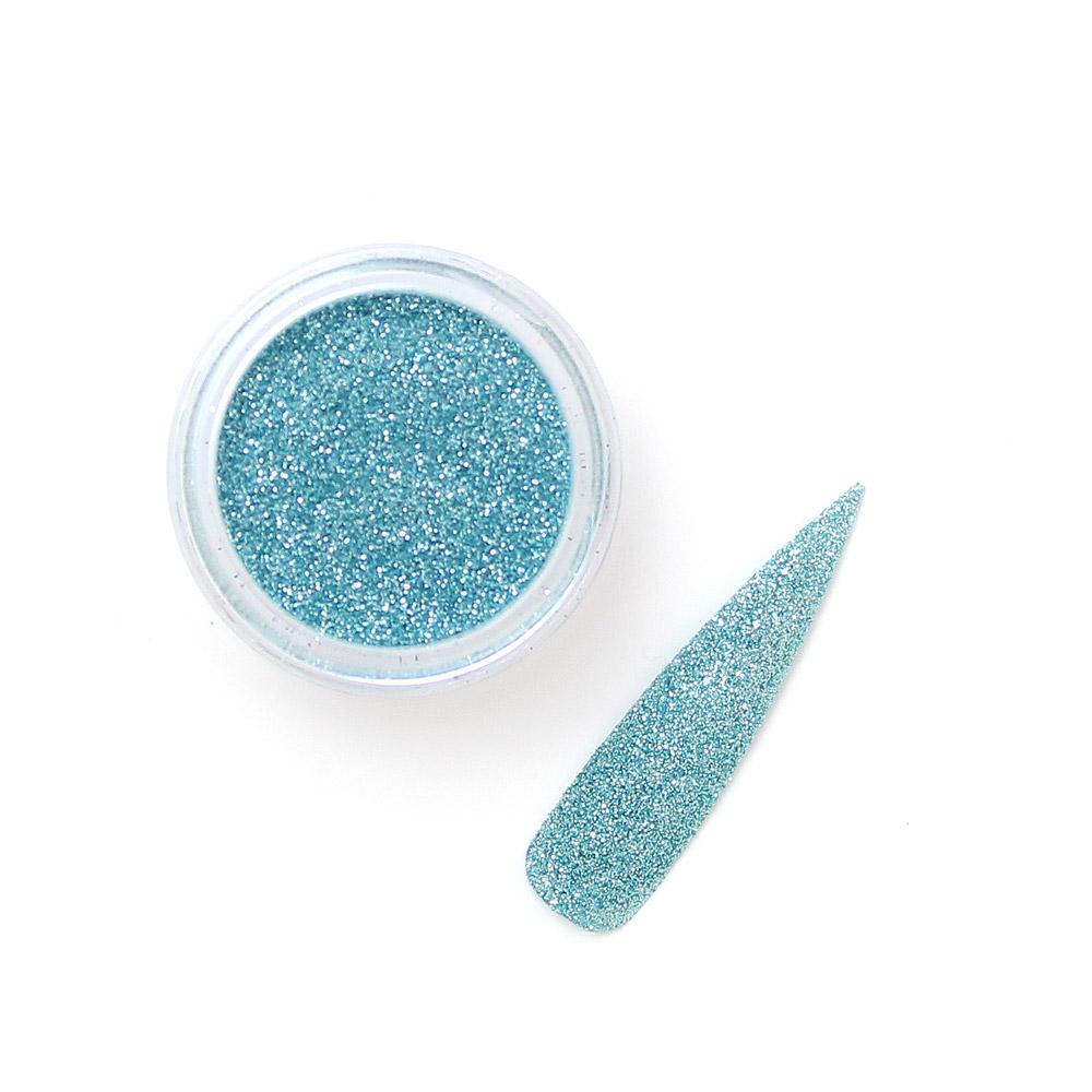 Ice Queen - Micro Glitz: Ultra Fine Metallic Ice Blue Nail Glitter