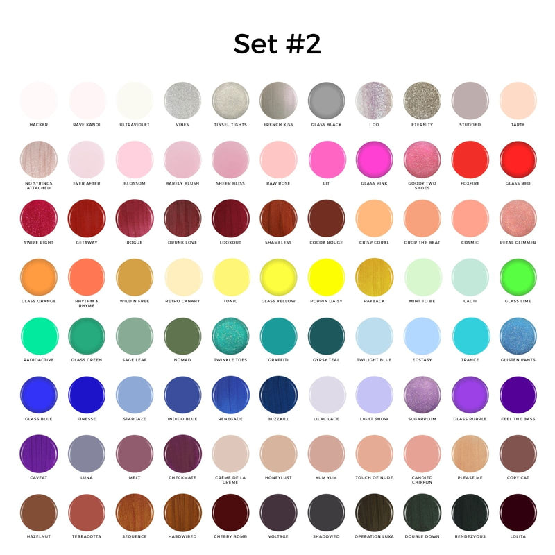 Luxa Gel Colors - Complete Collection